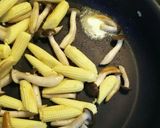 ヤングコーンのバター醤油炒め作り方4写真