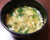 みつ葉のたまごスープ作り方12写真