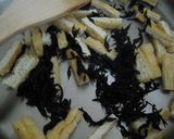 ひじきと揚げの炒めご飯作り方2写真