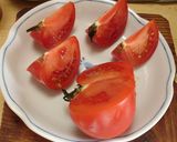 赤い食べ頃のトマトを長持ちさせる保存方法作り方11写真