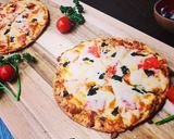 鰹節とははつゆとチーズで簡単ピザ作り方3写真