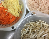 作り置き 具だくさん きんぴらゴボウ作り方1写真