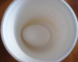 ラーメンカップで☆温泉卵作り方1写真