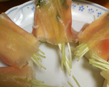 おっさんの豆腐の生ハム包み和風味作り方7写真