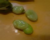 簡単おつまみ 焼きそら豆作り方5写真