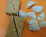 10分で簡単！厚揚げとじゃがいものゴマ煮作り方1写真