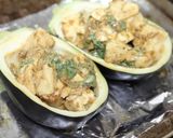 米ナスの大葉みそマヨ焼き作り方3写真