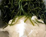 アマランサスと長芋と海藻キノコスパゲティ作り方3写真