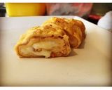 桜えびとチーズの卵焼き☆作り方2写真