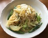 豆乳クリームパスタ☆vegan作り方5写真