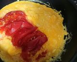トマトinオムレツ作り方6写真