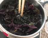 赤しそジュース ！クエン酸で甘酸っぱい！作り方4写真