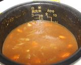 炊飯器でカレーうどん作り方5写真