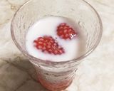 つぶさない苺ミルク作り方3写真