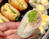 お弁当にべんりなクルクル★サンドイッチ作り方8写真
