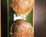 ライ麦パンと豚肉のハンバーガー作り方2写真