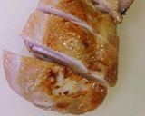 鶏モモ肉塩昆布キャベツ添え作り方1写真