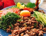 もずくで台湾混ぜそば風!肉味噌のっけめん作り方16写真