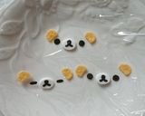 キャラ弁☆簡単♪俵型おにぎりのリラックマ作り方2写真