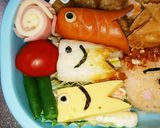 ５月の節句♪簡単！鯉のぼり&兜 お弁当作り方2写真