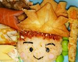 ５月の節句♪簡単！鯉のぼり&兜 お弁当作り方6写真