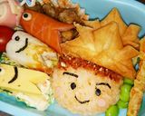 ５月の節句♪簡単！鯉のぼり&兜 お弁当作り方7写真