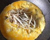 ハンバーグリメイクオムもやし@@作り方5写真