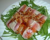 マグロのたたき風にんにくソース作り方4写真