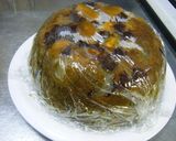 炊飯器で★ゴロゴロ栗チョコ抹茶ケーキ作り方7写真