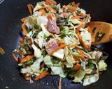 キノコと野菜の油炒め・霜降り平茸、他作り方11写真