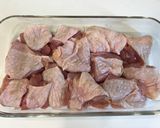 ★簡単！鶏もも肉の酢玉ねぎ炒め★作り方1写真