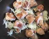 ★簡単！鶏もも肉の酢玉ねぎ炒め★作り方3写真