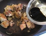 ★簡単！鶏もも肉の酢玉ねぎ炒め★作り方4写真