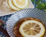 みりん漬けレモン素麺作り方4写真