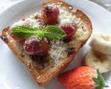 ぶどうonレーズンパンのチーズトースト作り方5写真