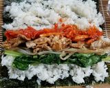 韓国風海苔巻き(キンパ)安くて美味い!!作り方11写真