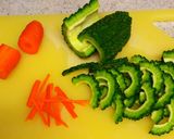 ゴーヤ じゃこのゴマ炒め作り方1写真