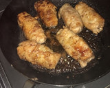 中まで味が浸みた厚揚げ豚肉巻き作り方7写真