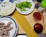 スパゲティナポリタン作り方1写真
