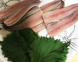 イワシのくるくるシソ巻き作り方1写真