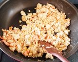 【糖質制限】豆腐の鮭チャーハン風作り方3写真