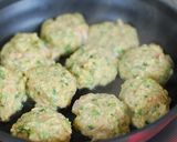 鶏つくねのカレー風味甘酢あん・菜の花ぞえ作り方2写真