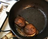 椎茸肉詰め 照り焼き味作り方7写真
