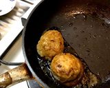 椎茸肉詰め 照り焼き味作り方8写真
