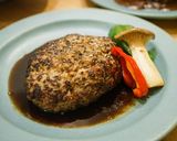 フスボンのパン粉を使った低糖質ハンバーグ作り方9写真