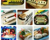キャラ弁☆新幹線のお弁当作り方4写真