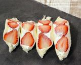 萌え断面♪フルーツサンドイッチ作り方1写真