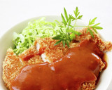 サクサクとんかつで♪【デミカツ 丼】作り方2写真