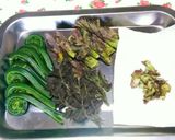 山菜☆コゴミとタラの芽の天麩羅☆作り方1写真