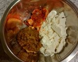 キムチ納豆豆腐~サラダ風~作り方1写真